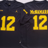 Michigan Wolverines Blue #12 McNAMARA Stitched Jersey
