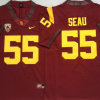 USC Trojans Red #55 SEAU Stitched Jersey