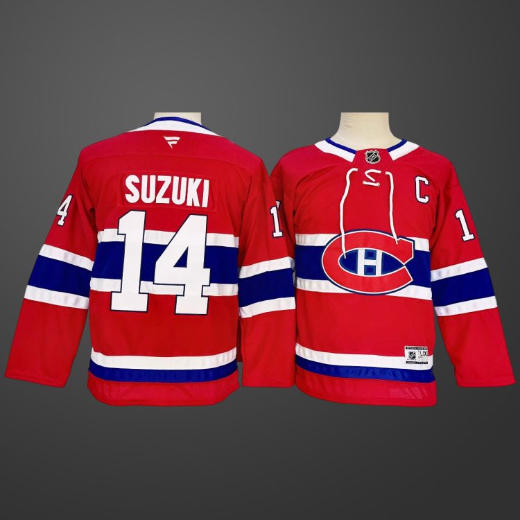 Youth #14 Nick Suzuki Montreal Canadiens