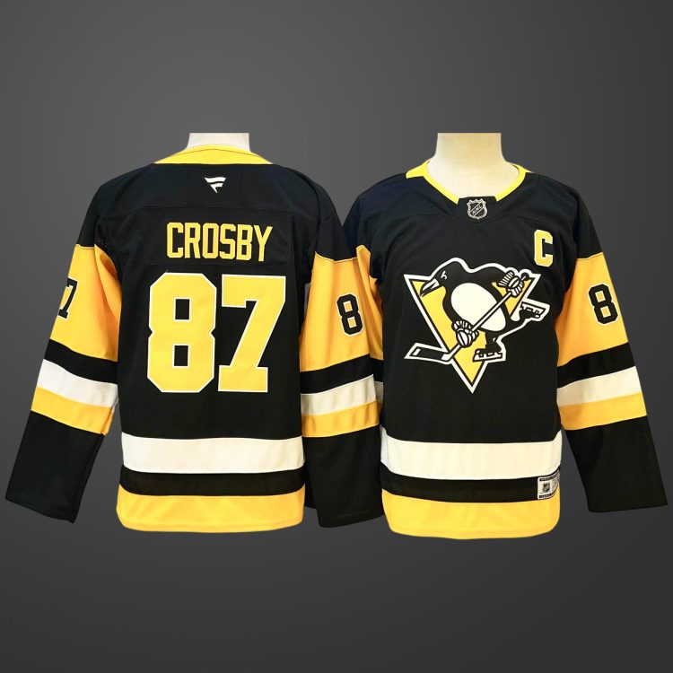Youth #87 Sidney Crosby Pittsburgh Penguins Jersey