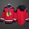 Men’s Chicago Blackhawks Team Blank Stitched Hoodie