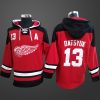 Men’s Detroit Red Wings #13 Pavel Datsyuk Stitched Hoodie