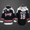 Men’s New Jersey Devils #18 MERCER Stitched Hoodie