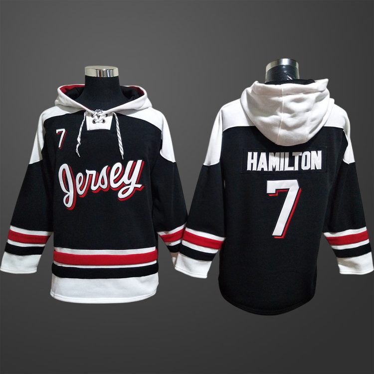 Men’s New Jersey Devils Dougie Hamilton #7 Stitched Hoodie