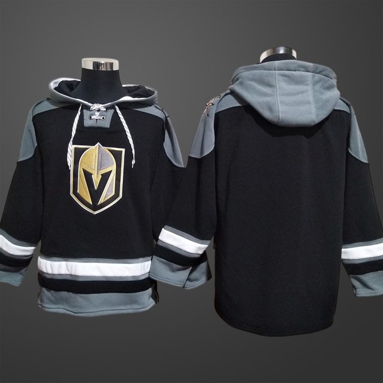 Men’s Vegas Golden Knights Blank Team Stitched Hoodie