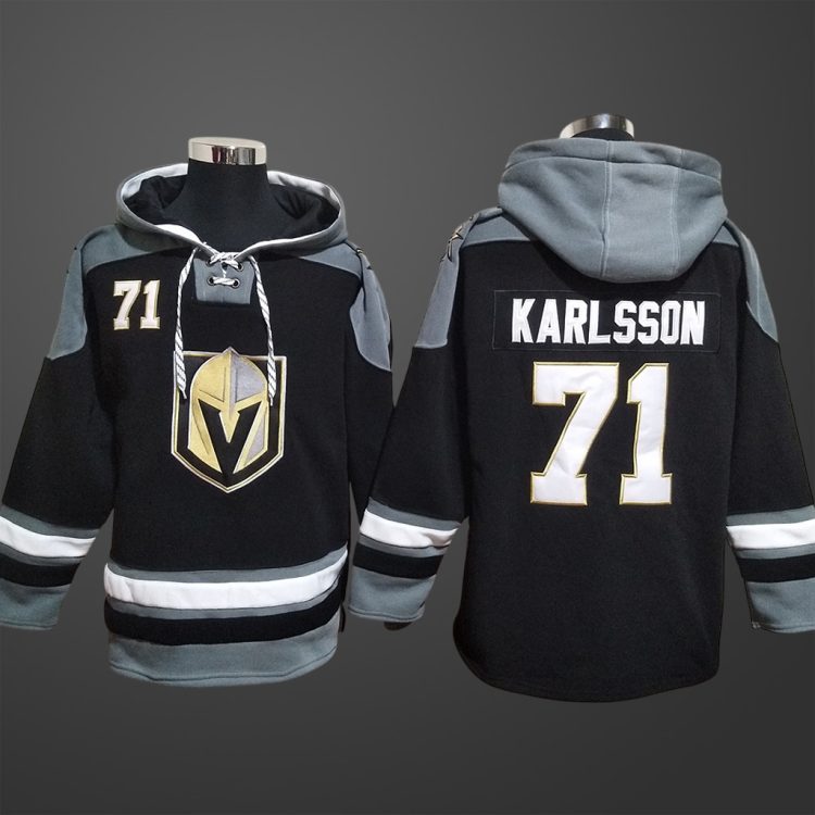 Men’s Vegas Golden Knights William Karlsson #71 Stitched Hoodie