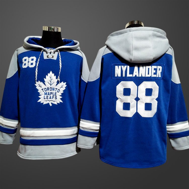 Men's Toronto Maple Leafs #88 William Nylander All Stitched Hoodie