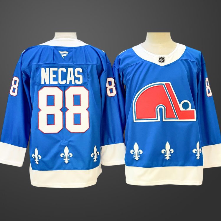 Men’s Colorado Avalanche #88 NECAS Blue 2025-26 Alternate Stitched Jersey