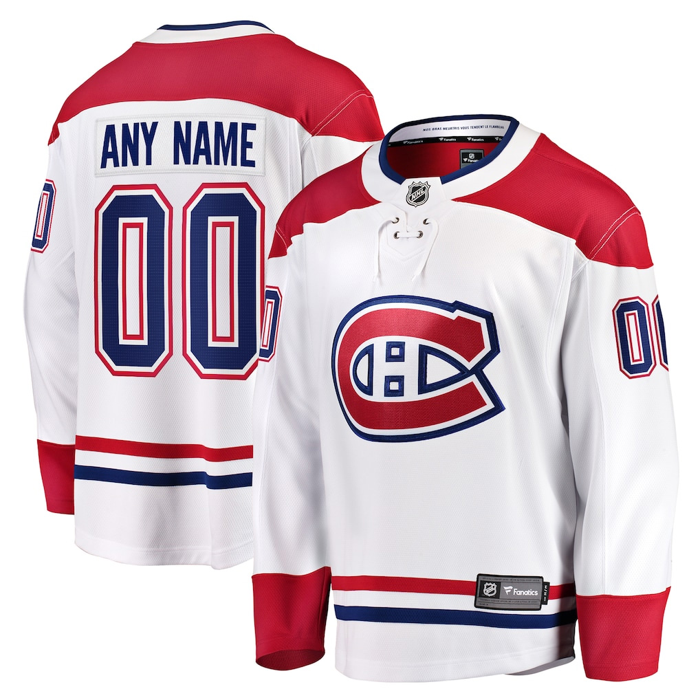 Cutom-Montreal-Canadiens-Jersey-White