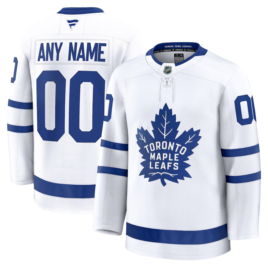 Cutom-Toronto-Maple-Leafs-Jersey-White
