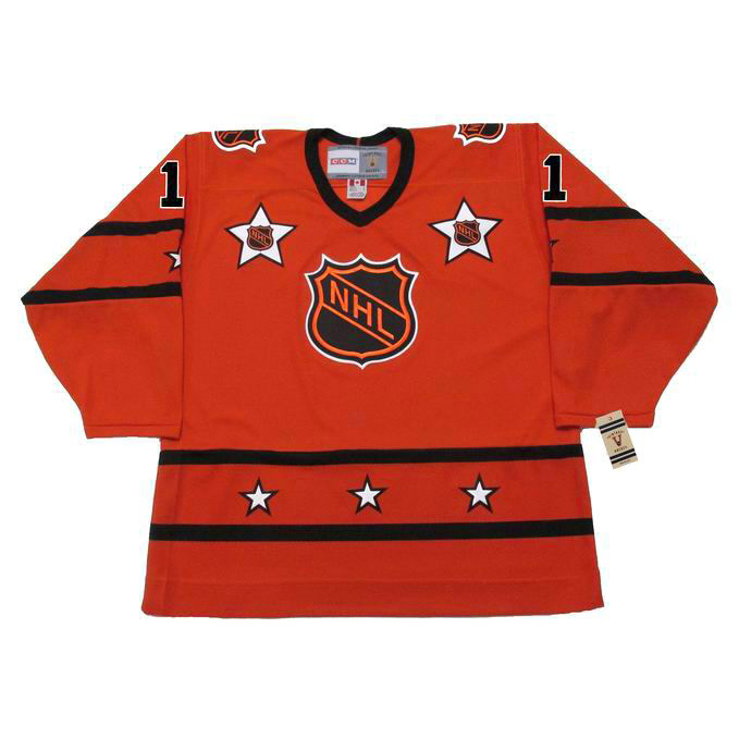 BERNIE PARENT 1975 CCM Throwback NHL "All Star" Hockey Jersey