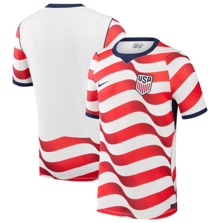 Men's United States 25 26 Home Soccer Fan Jersey