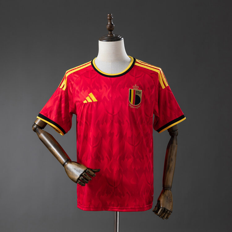 Men's Belgium 2026 Home Fan Version Jersey S-4XL