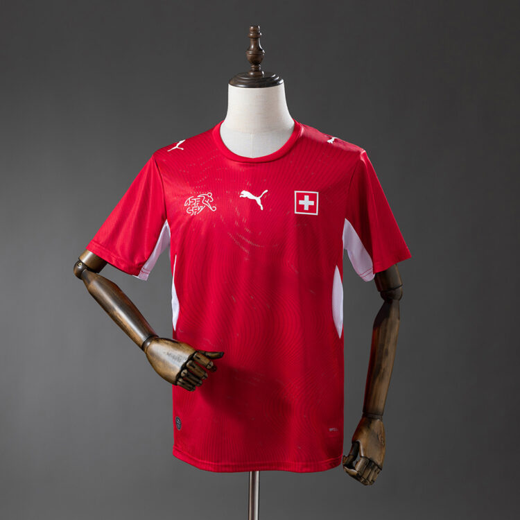Men's Switzerland 2026 Home Fan Version Jersey S-4XL