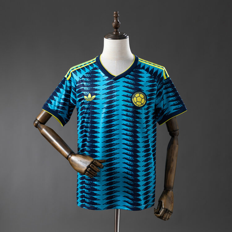 Men's 2026 Colombia Away Fan Version Football Shirt S-4XL
