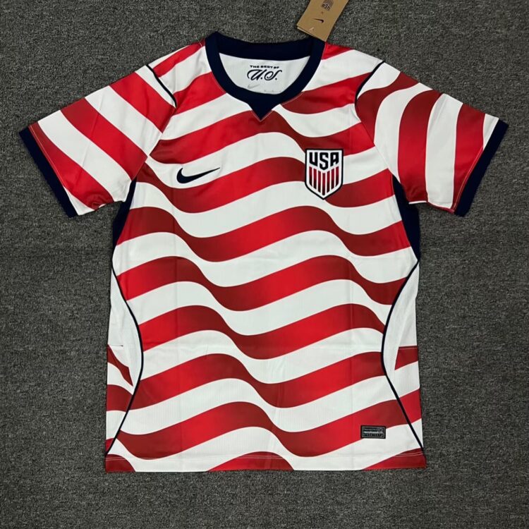 Men's United States 25 26 Home Soccer Fan Jersey