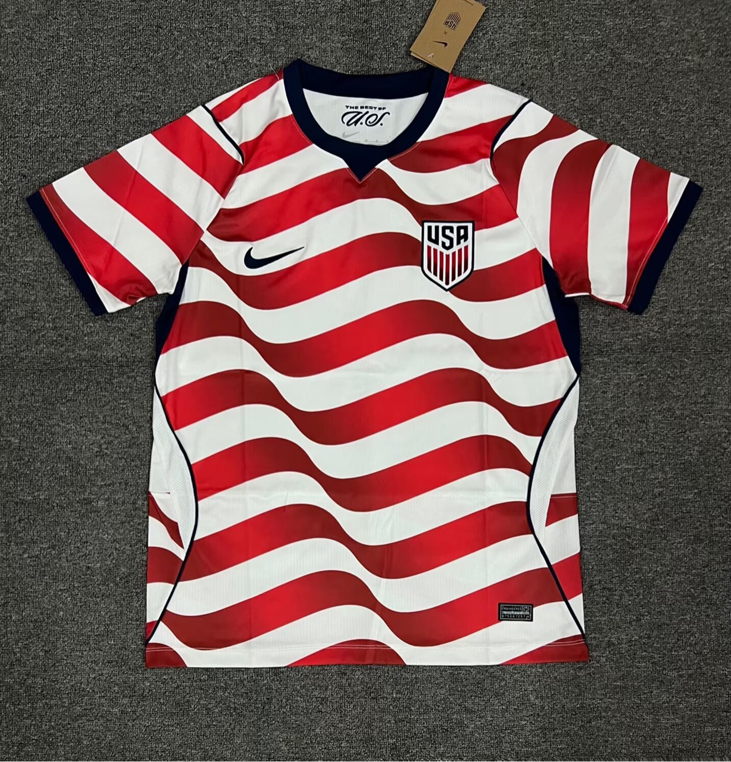 Men's United States 25 26 Home Soccer Fan Jersey