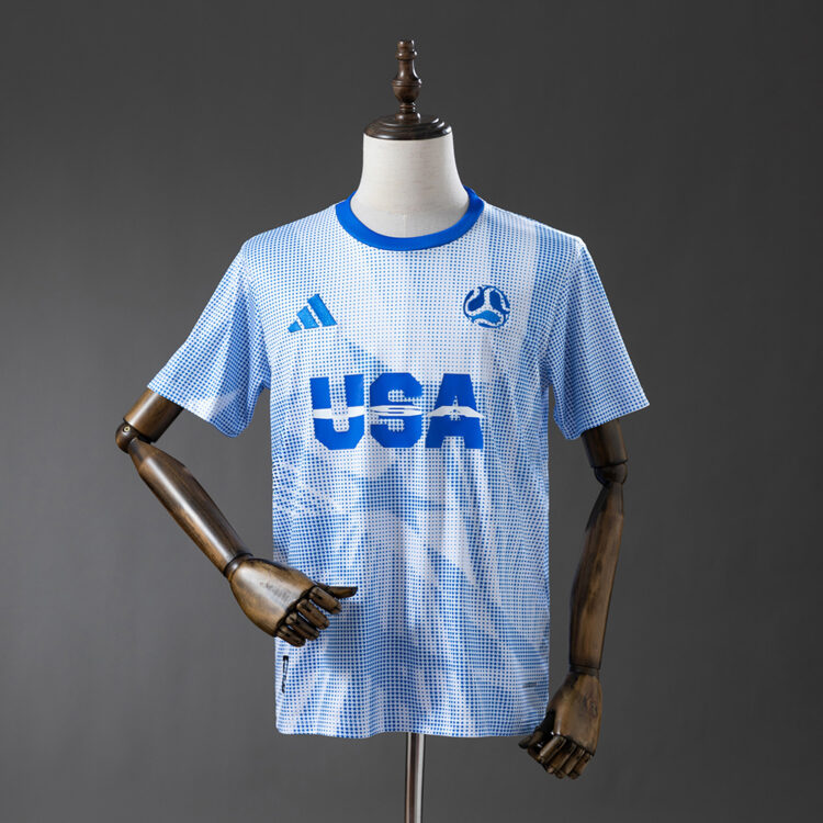 Men's 2026 United States National Team Blue Football Jersey Fan Edition S-4XL