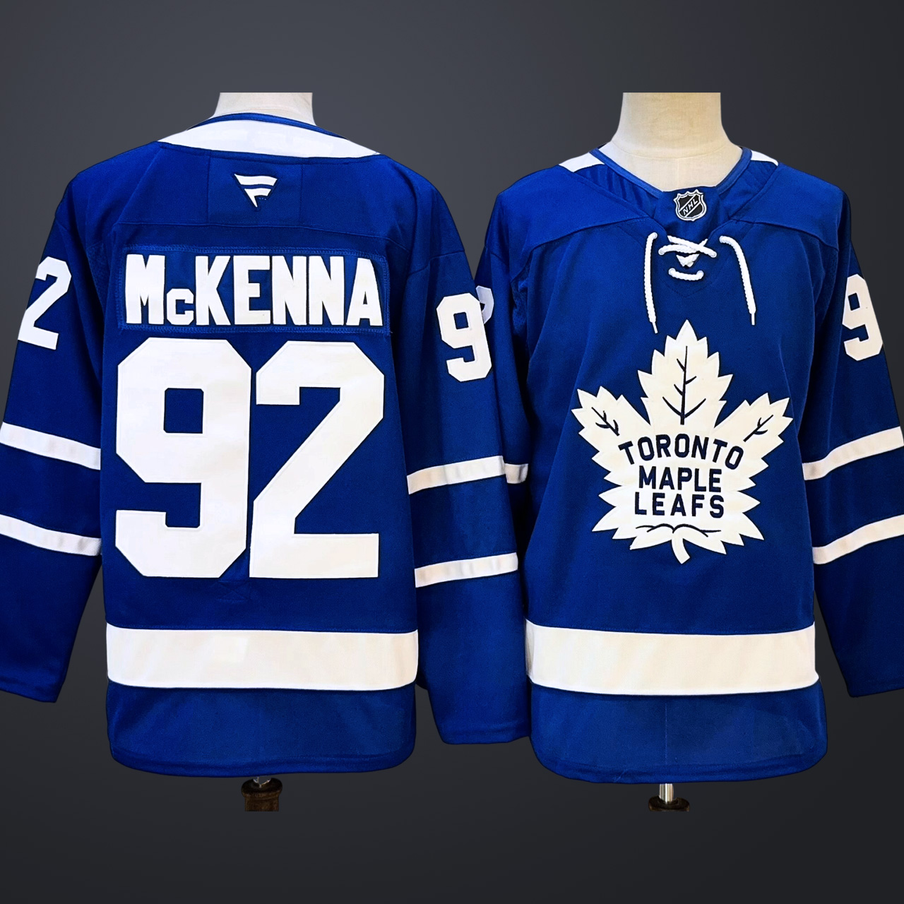Youth Toronto Maple Leafs #92 Gavin McKENNA Home Stitched Jersey