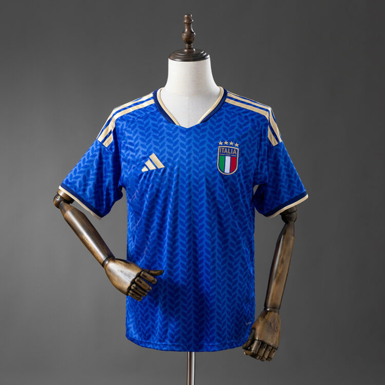 Men's 2026 Italy Home Fan Version Football Shirt S-4XL