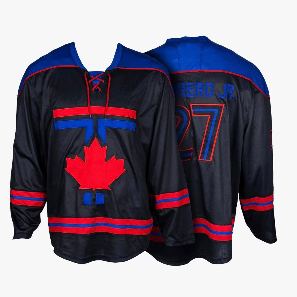 Toronto Blue Jays City Connect 2025 Custom Hockey Jersey